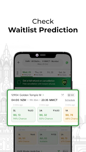 ConfirmTkt: Train Booking App