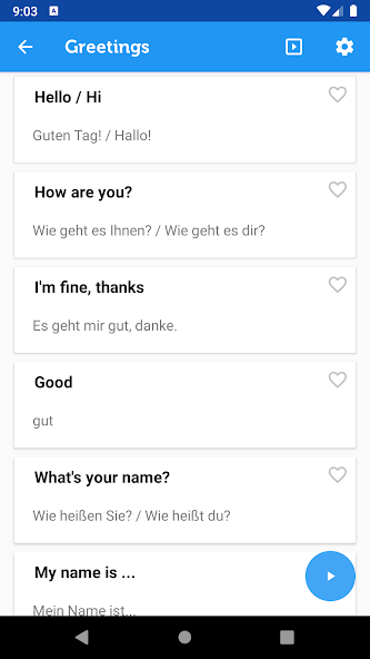 Learn German Phrasebook