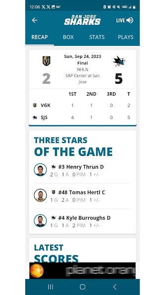 San Jose Sharks + SAP Center