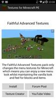 Textures for Minecraft PE