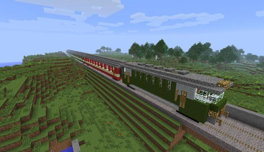 Amazing Minecraft Trains Ideas