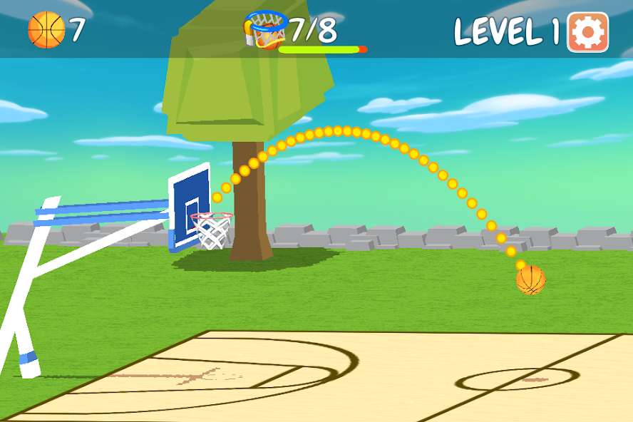 Basketball Hoops Challenge