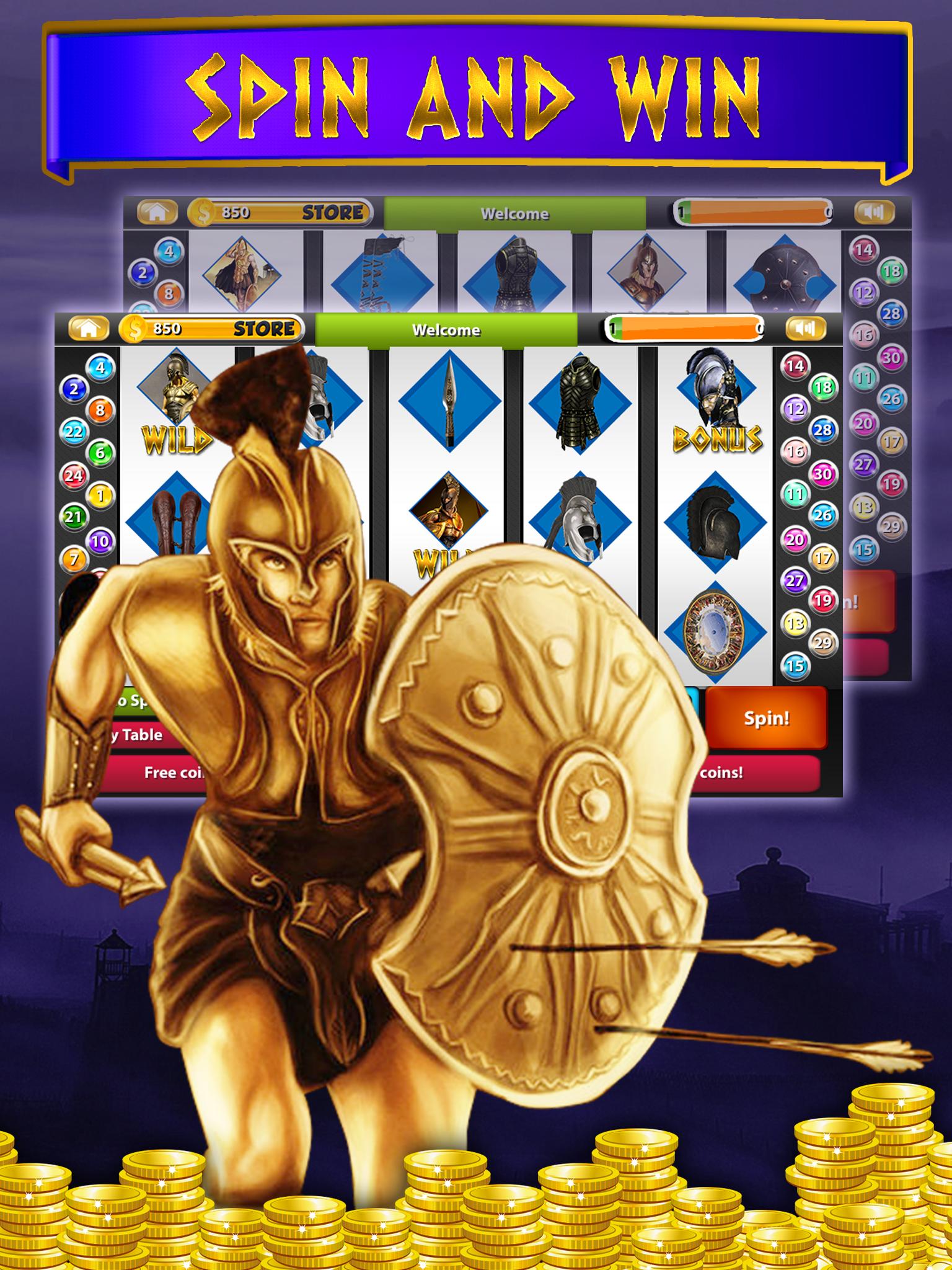 Achilles Creed Hero Slot Games