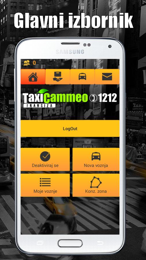 Taxi Navigator driver app