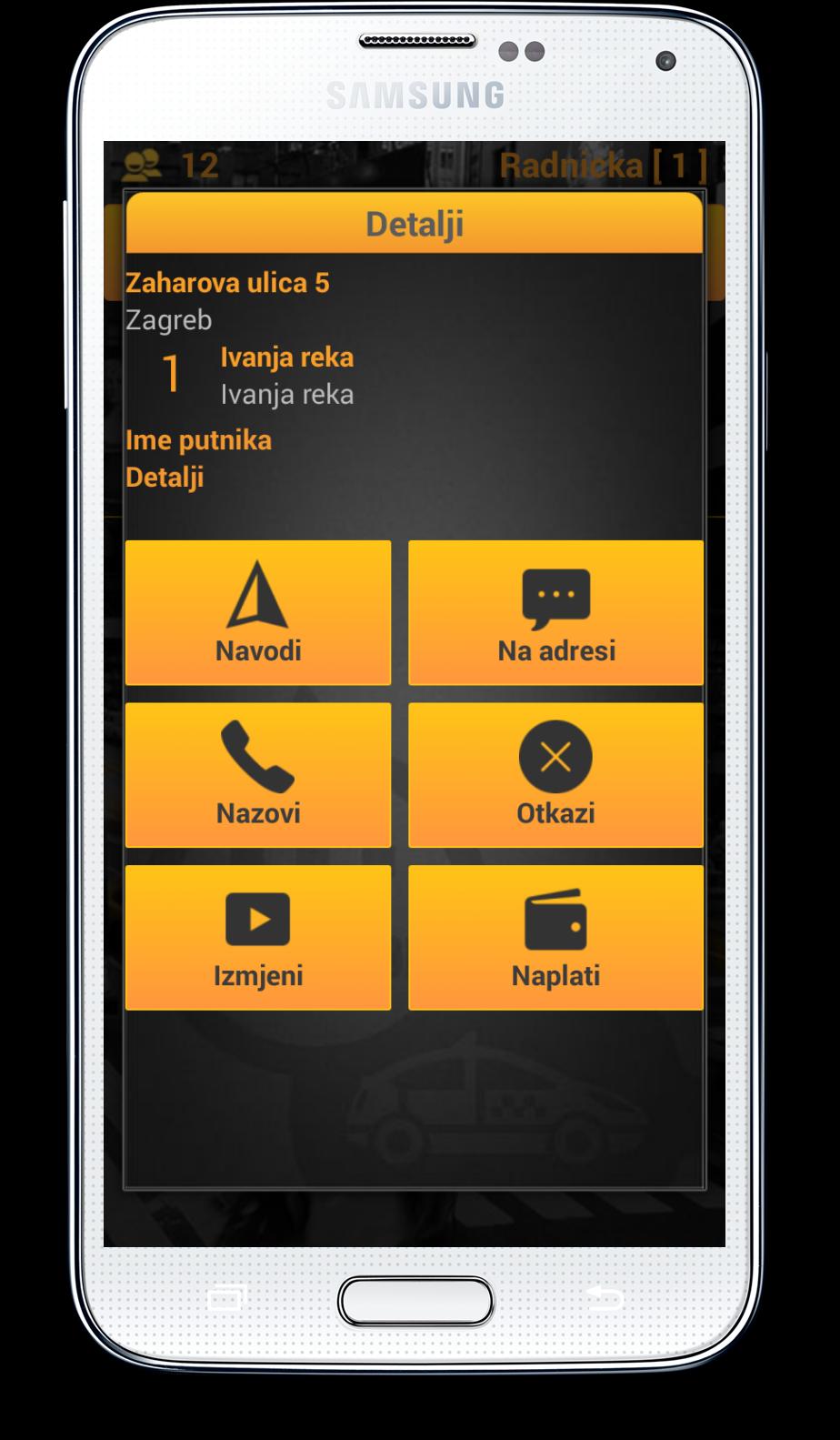 Taxi Navigator driver app