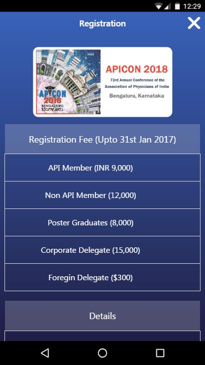 Apicon Reg App 2018