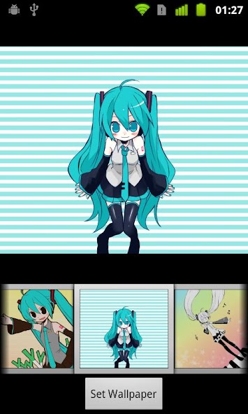 GO Launcher EX Theme -Miku-