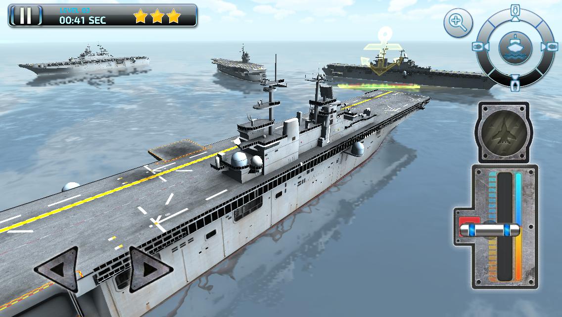 Navy Boat & Jet Parking Game