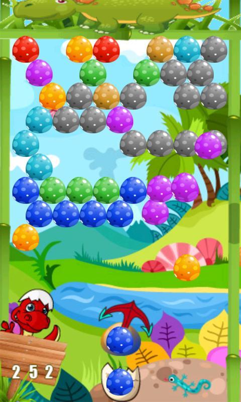 Dinosaur Bubble Shooter