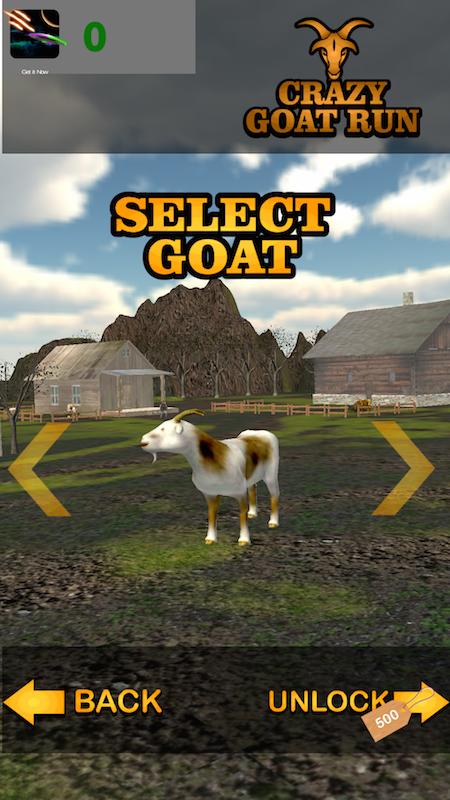 Crazy Goat Run 3D Simulator