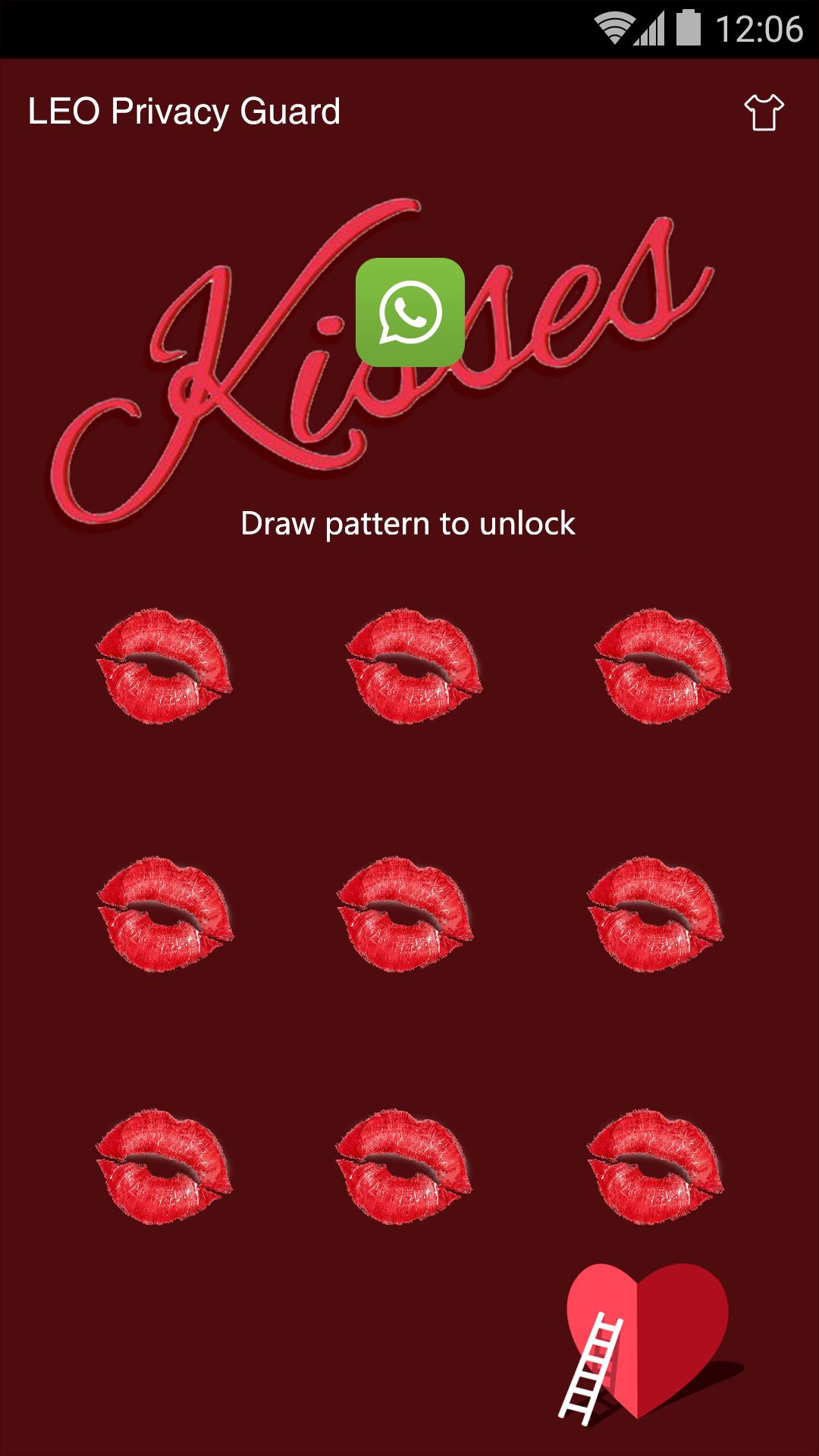 AppLock Theme -Sweet Kisses