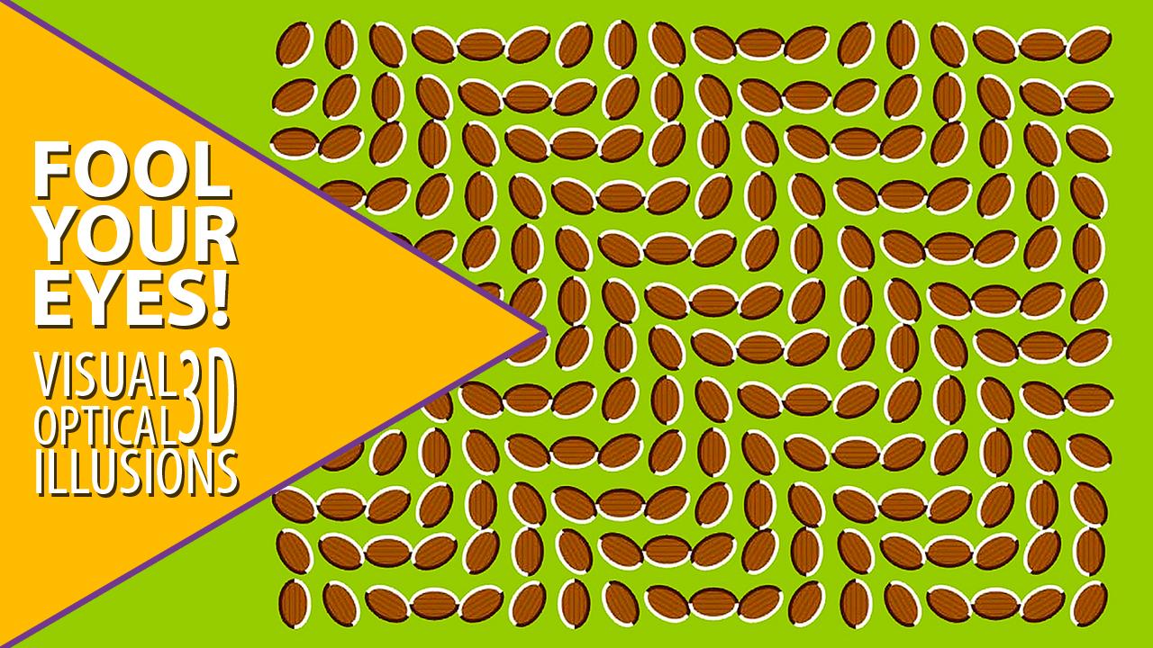 Visual optical illusions