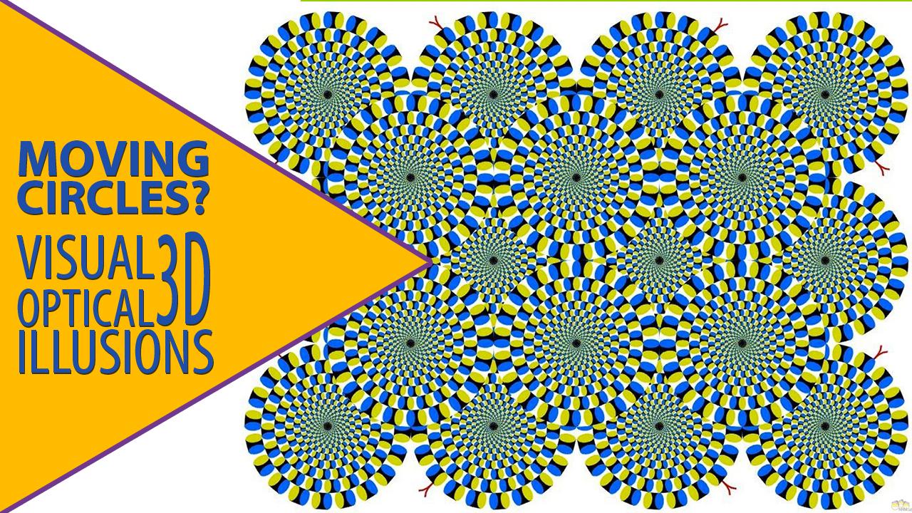 Visual optical illusions