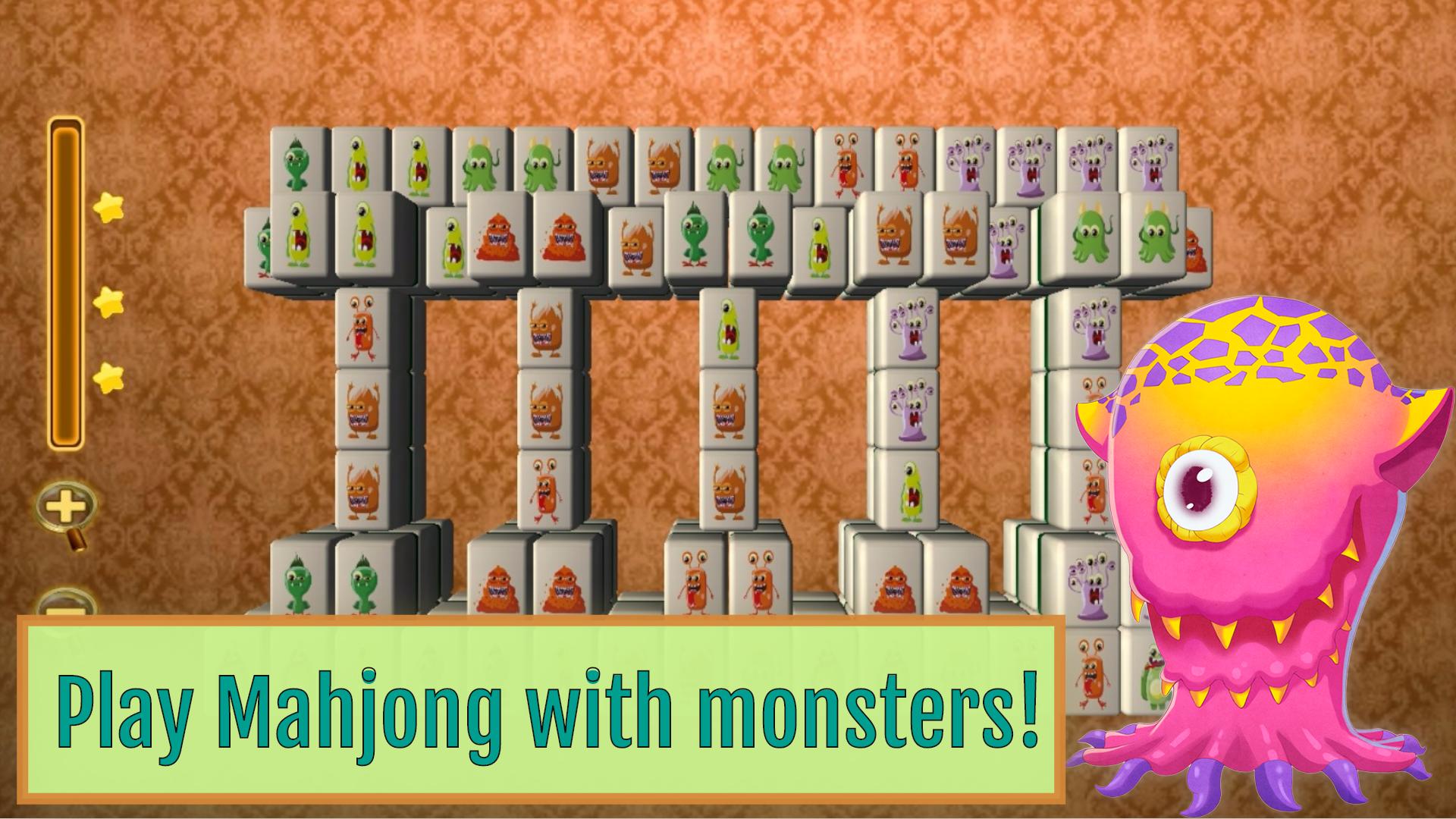 Classic Mahjong with Monsters