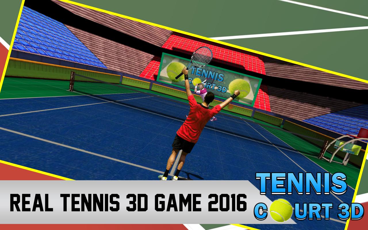 Tennis Court 3d