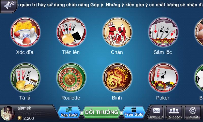 Game Bai Doi Thuong i.Bigkool