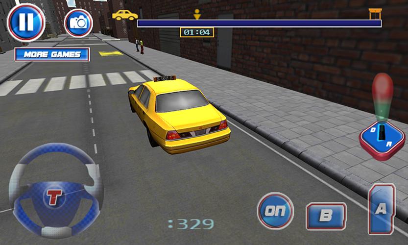 3D Taxi Driver Simulator