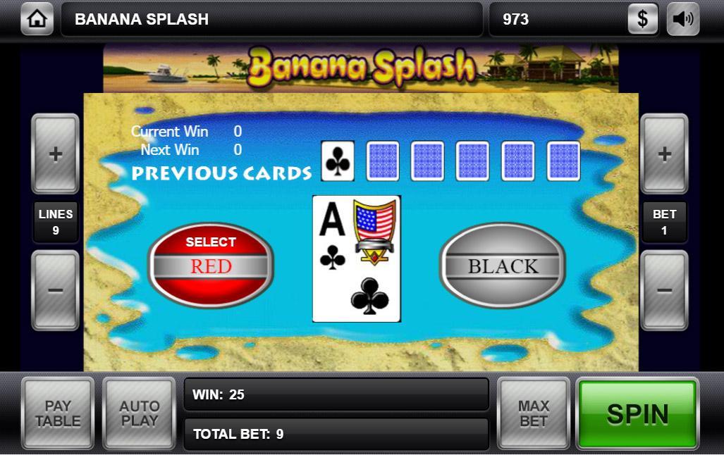 Banana Splash  Slot Machine