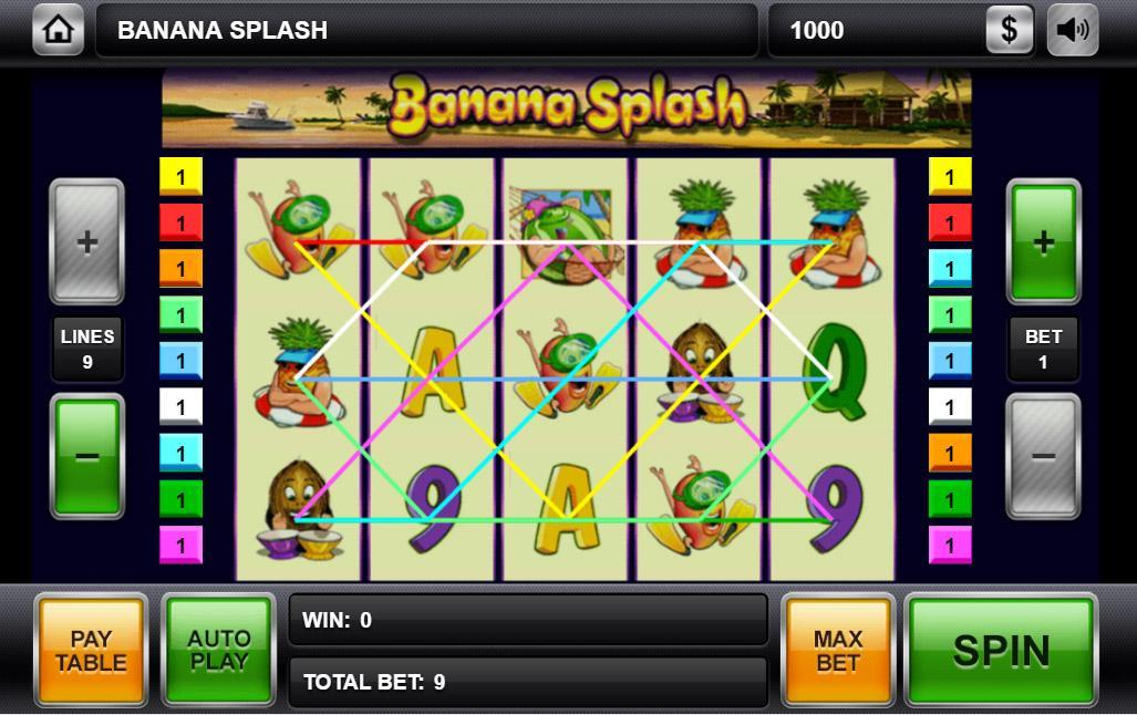 Banana Splash  Slot Machine