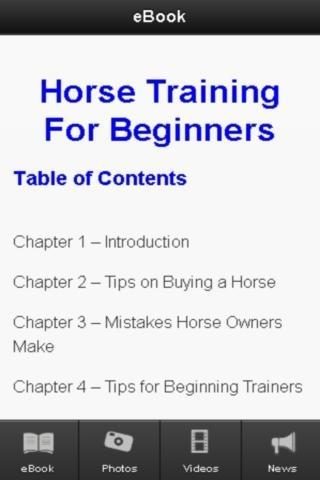 Horse Training For Beginners