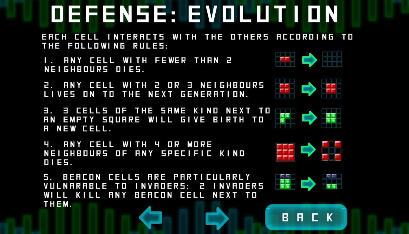 Defense: Evolution