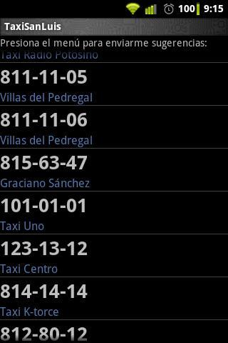 Taxi San Luis