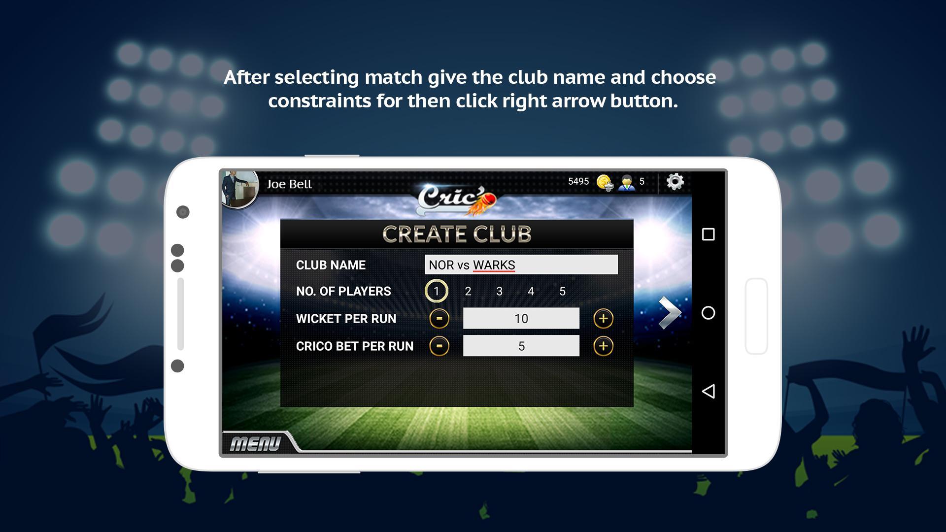 CricO : Cricket Fantasy game