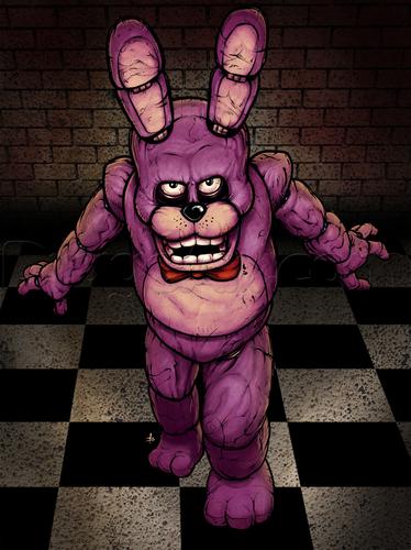 Bonnie the Bunny FNAF Art