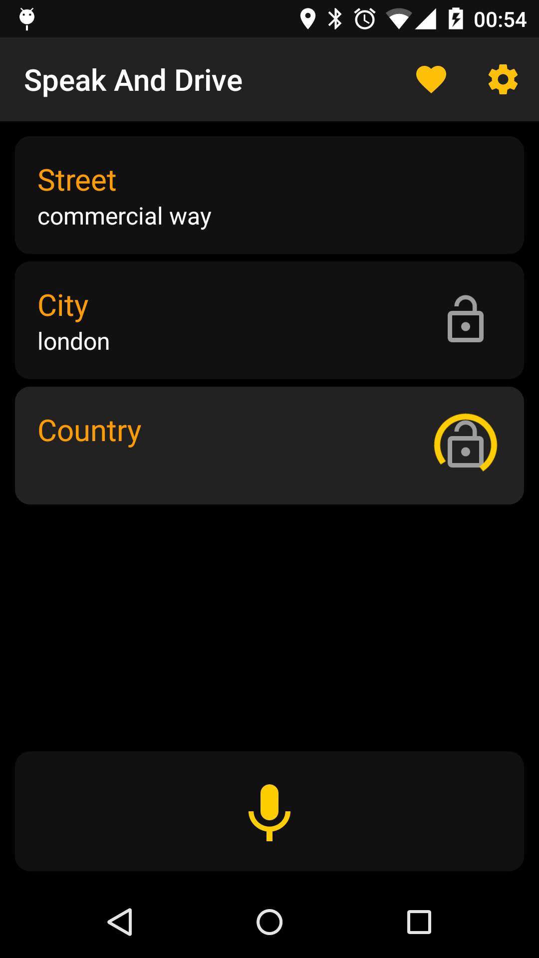 Voice Commands for Navigation