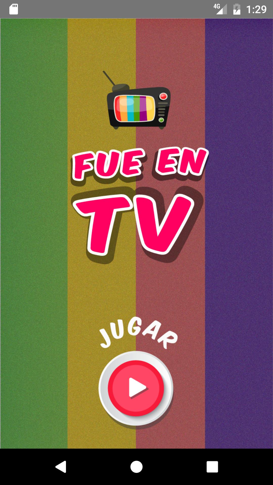 Fue en TV