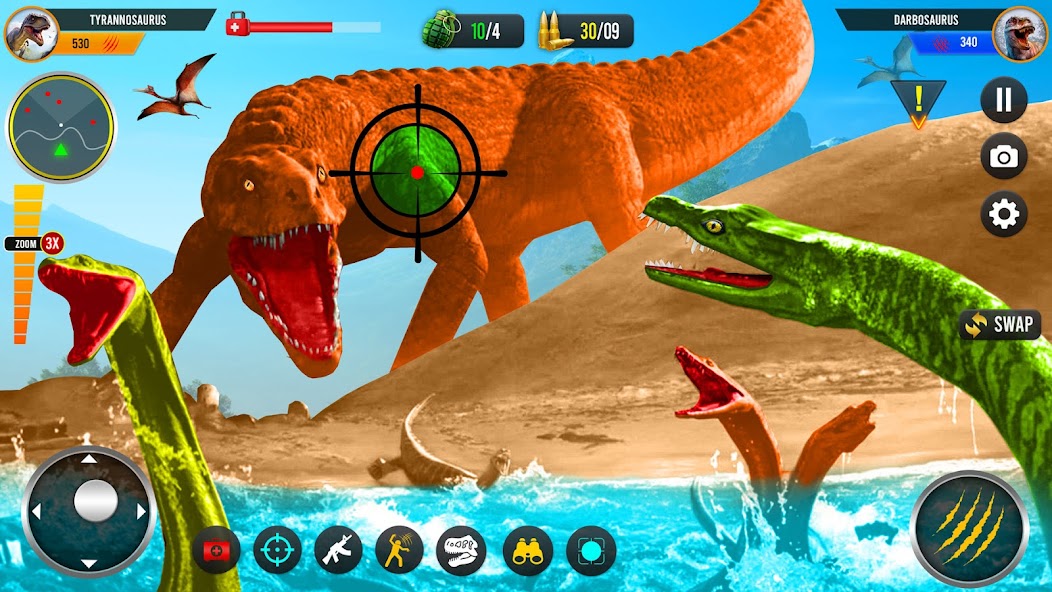 Wild Dino Animal Hunting Games