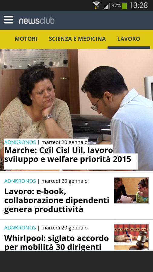 Giornali Italiani News Club