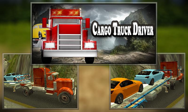 Cargo Truck Driver hill climb