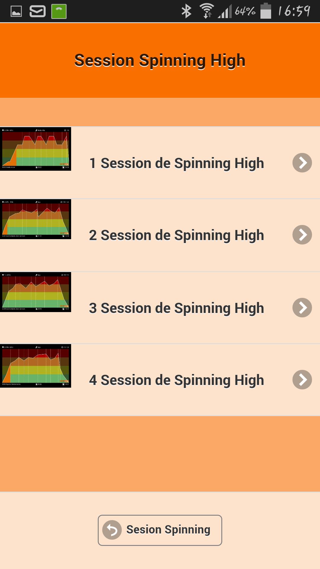 Spinning Session