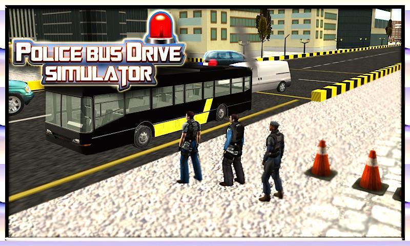 Police Bus Driving Simulator