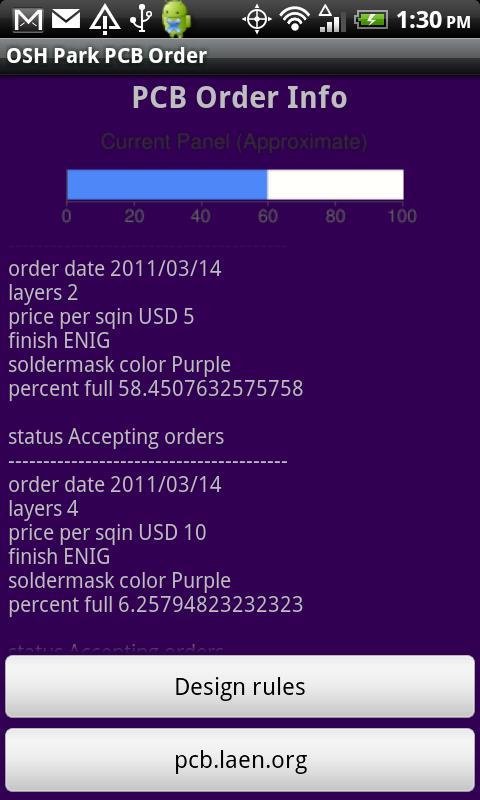 OSH Park PCB Order