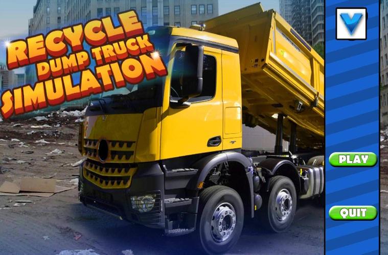 Recycle Dump Truck Simulation