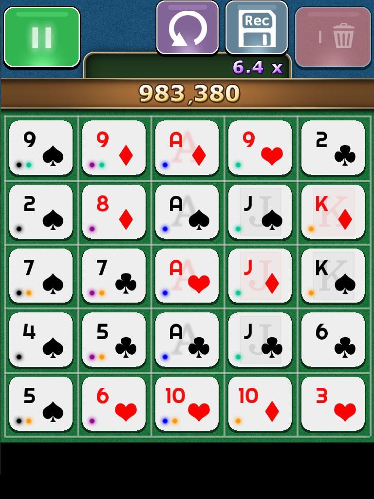 Ficards - 5x5 Grid Poker Game