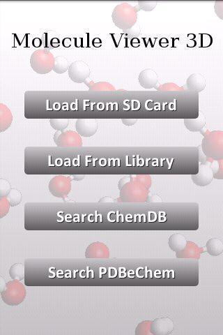 Molecule Viewer 3D