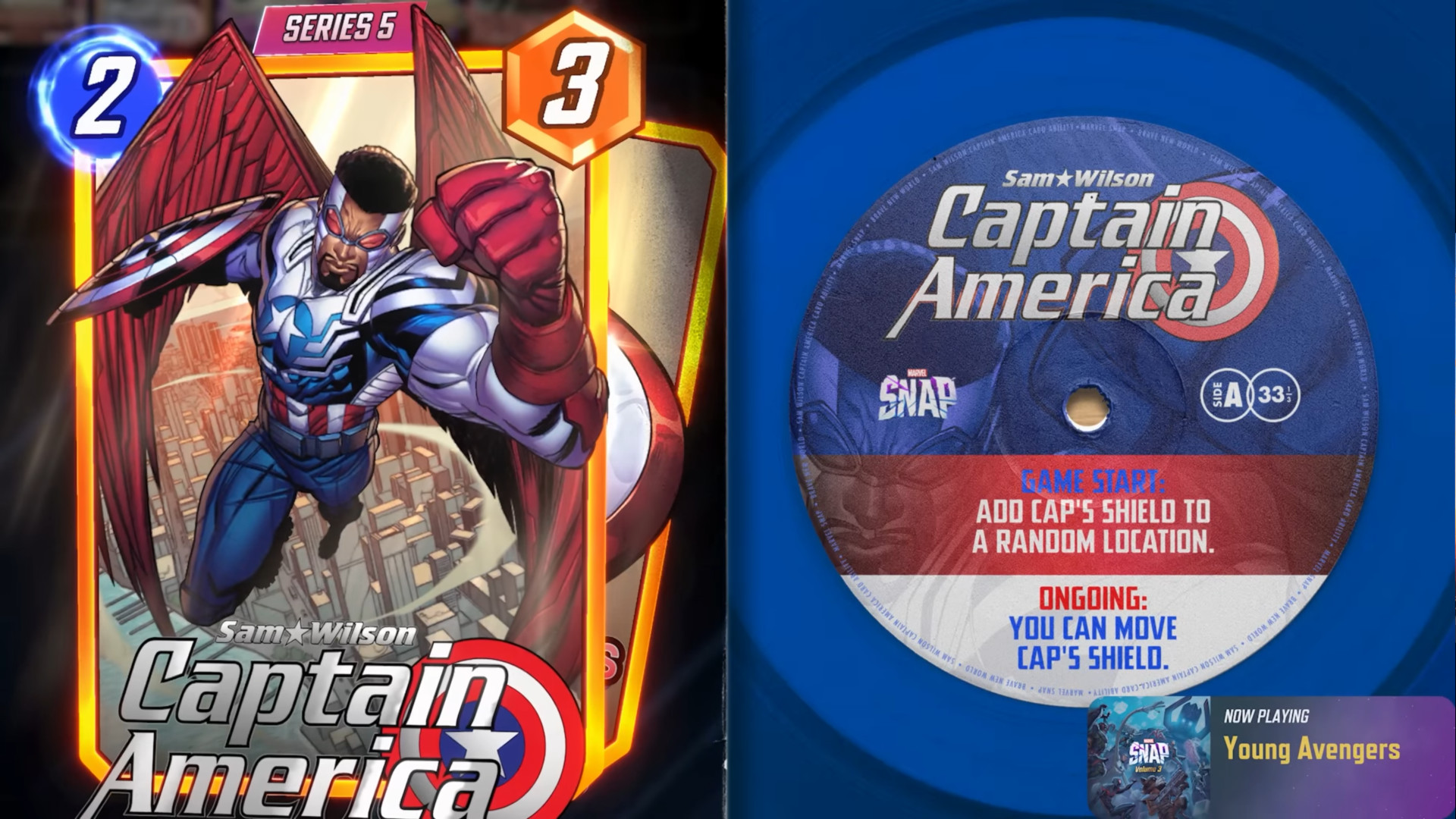 Dek Best Sam Wilson Captain America di Marvel Snap