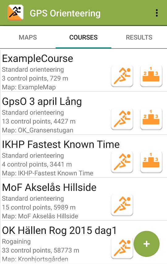 GPS Orienteering Demo