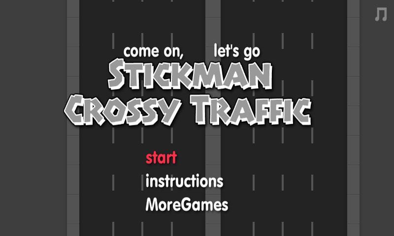 Stickman Crossy Traffic