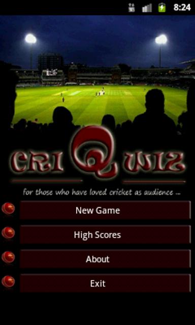 criQwiz - Cricket Quiz