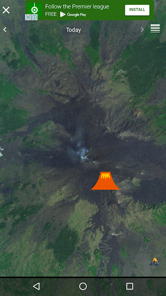 3D Earthquakes Map & Volcanoes