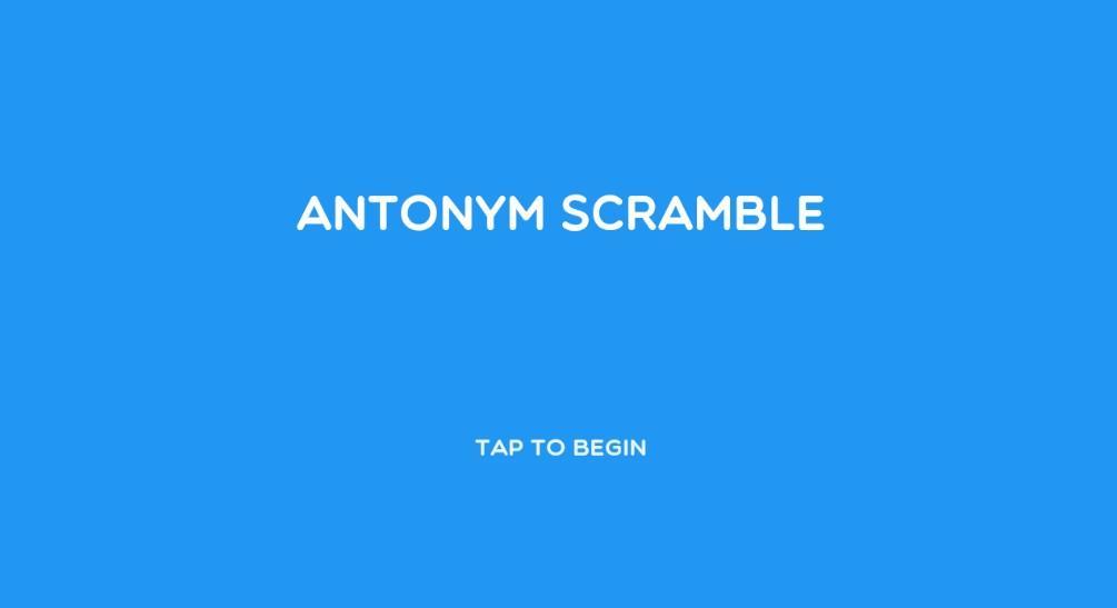 Antonym Scramble