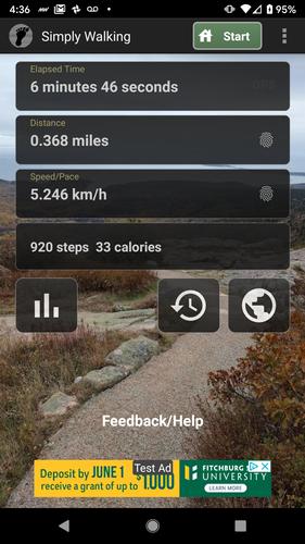 Simply Walking - GPS Map Steps