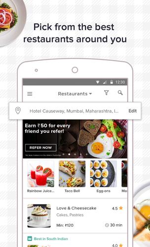 Runnr Food Ordering