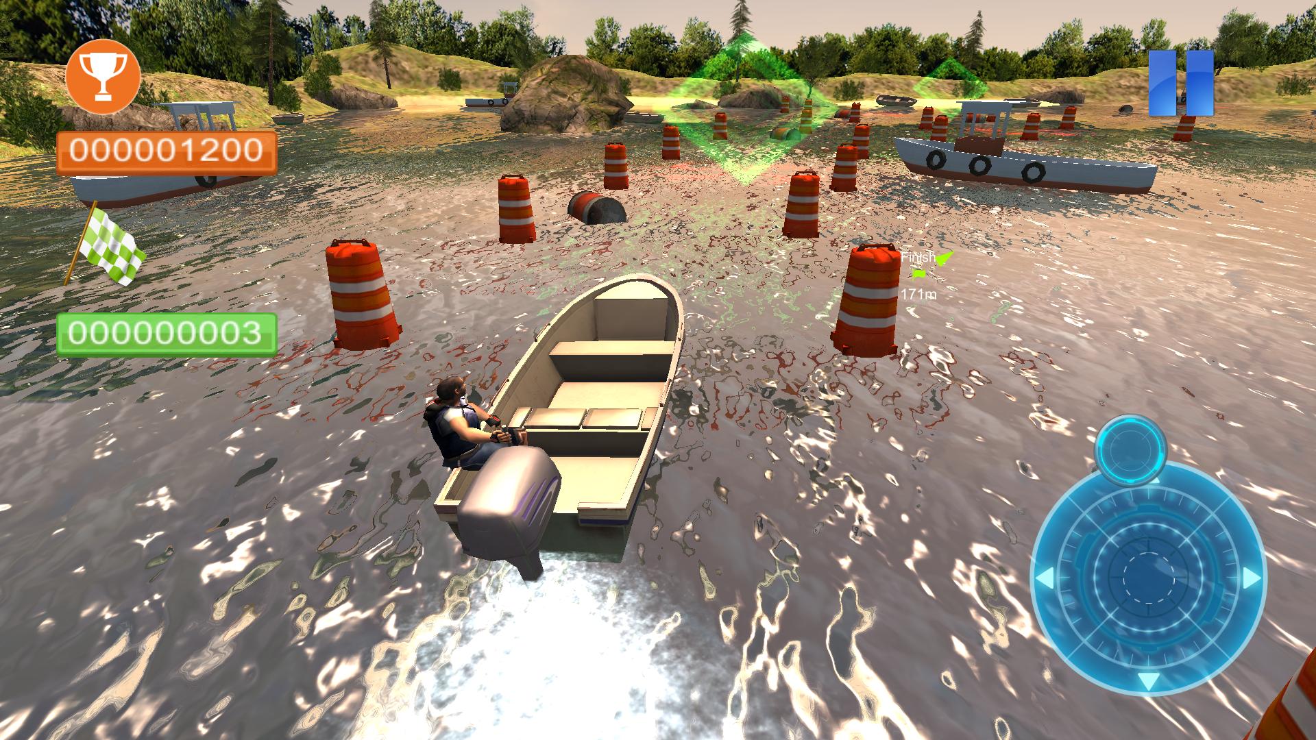 Speed Boat Parking 3D 2015