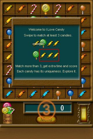 I Love Candy - Free Games