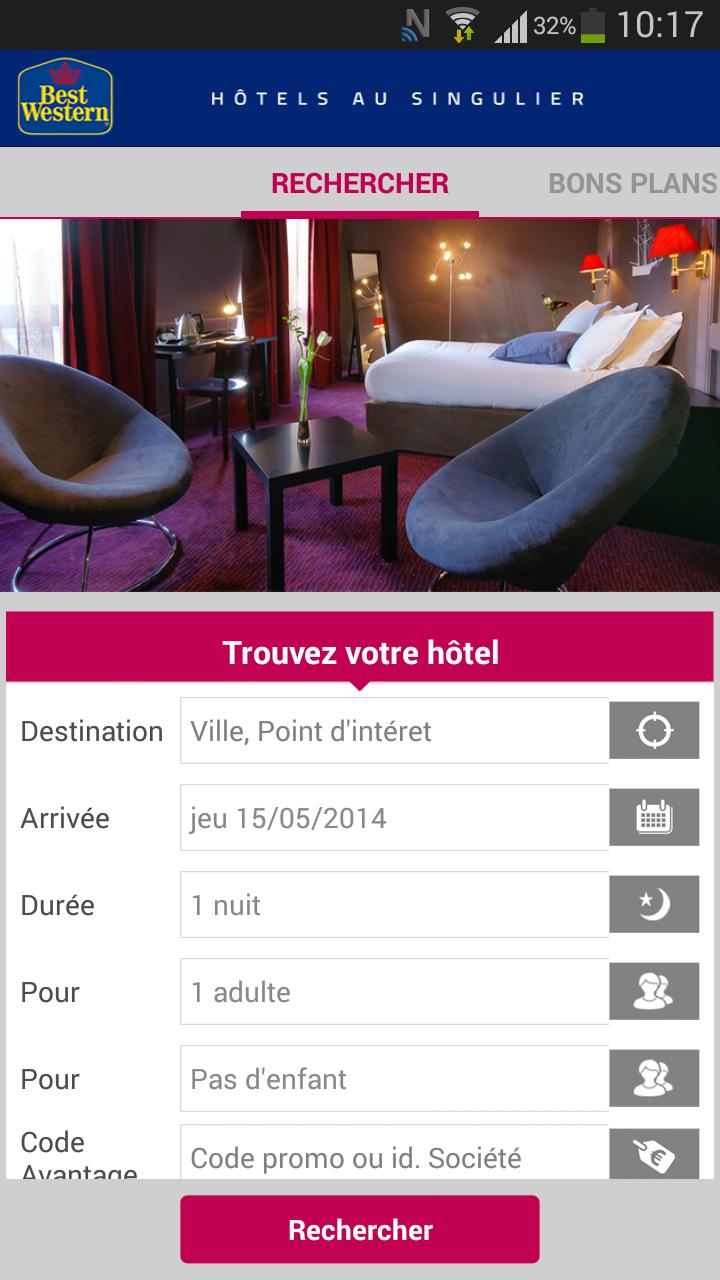 Best Western Reservation Hotel